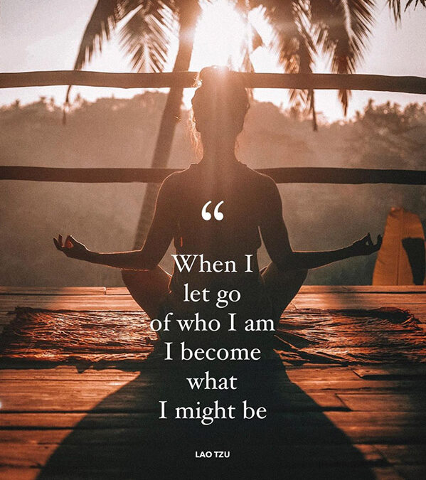 Let Go to Become Who You Might Be